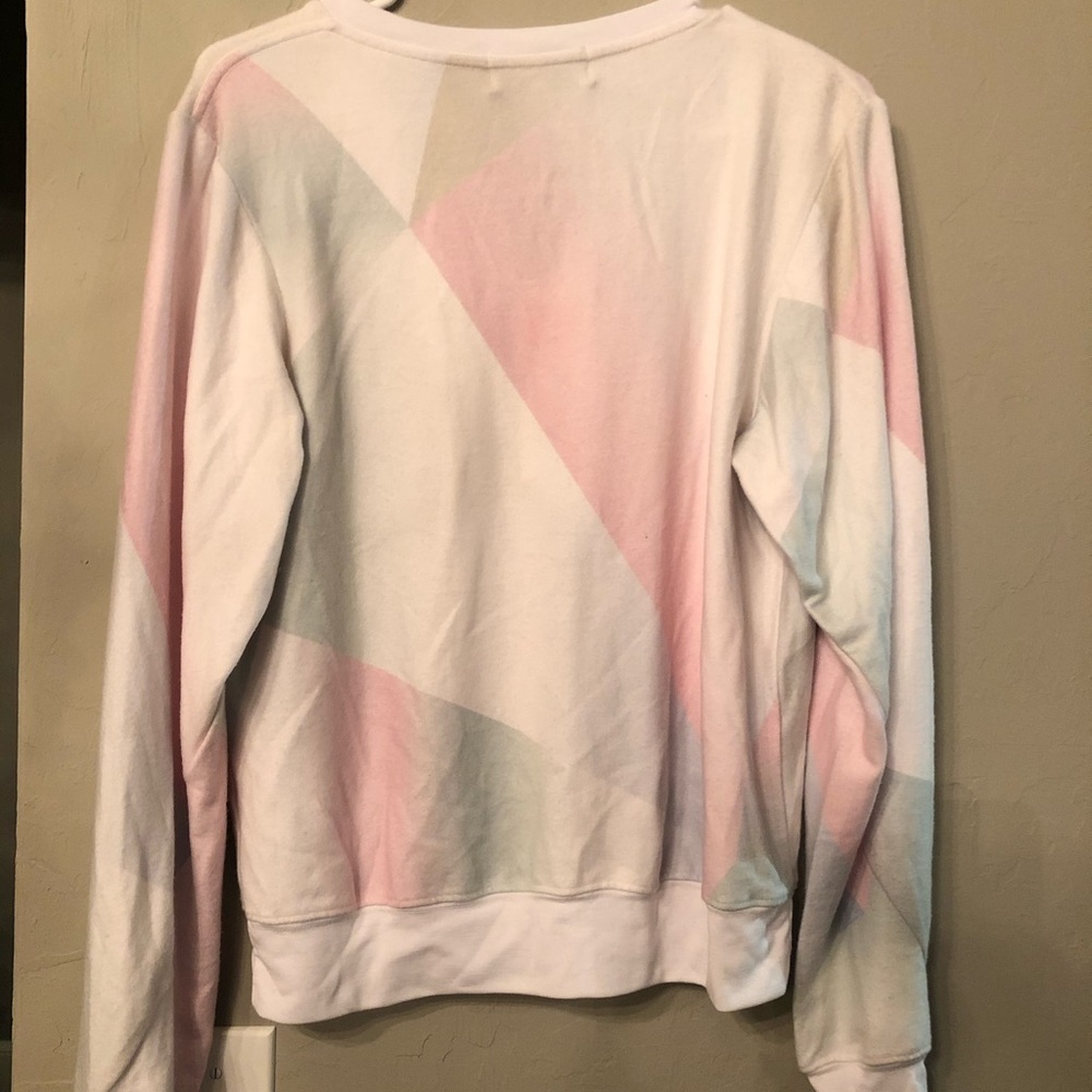 Wild fox kaleidoscope baggie beach V-neck tyedye S - Picture 6 of 6